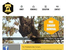 Tablet Screenshot of philadelphiabee.com